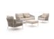 Bellagio Mineo Sessel-Sofa Lounge-Set 4-teilig