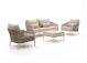 Bellagio Mineo Sessel-Sofa Lounge-Set 4-teilig