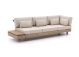 Apple Bee Module-X Gartensofa 3-Sitzer 224 cm