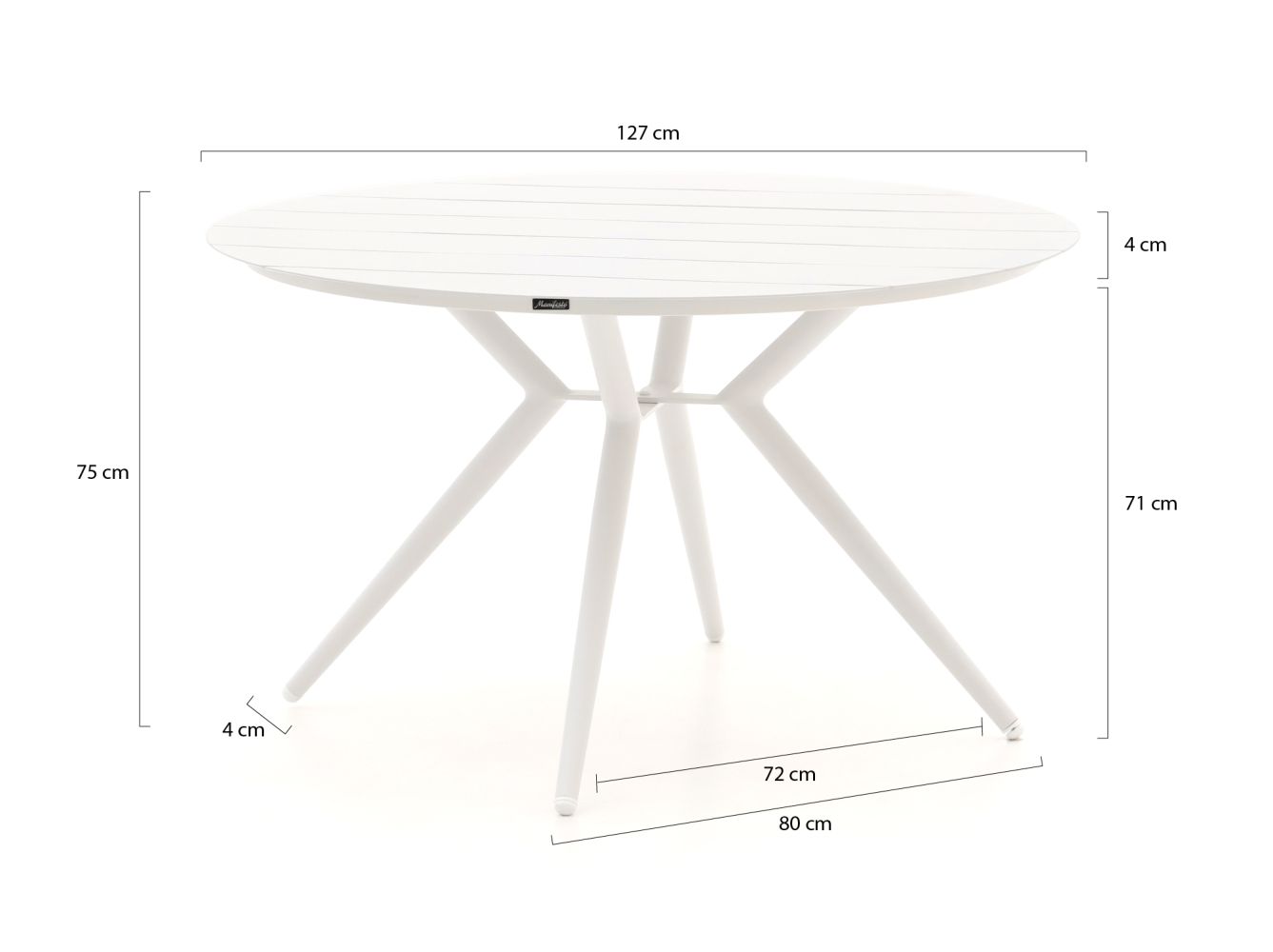 R&S Design Altea/Sora ø 127 cm Gart...