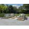 SUNS Aspen Lounge Gartentisch 110x55x10 cm