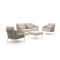 Bellagio Mineo Sessel-Sofa Lounge-Set 4-teilig