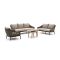 Apple Bee Milou/ROUGH-K Sessel-Sofa Lounge-Set 5-teilig