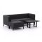 Hartman Dion Chaiselongue Lounge-Set 3-teilig