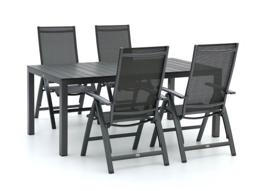 Bellagio Avenza/Fidenza 183 cm Gartenmöbel-Set 5-teilig verstellbar