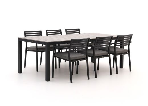 Bellagio Rumo/Fidenza 220 cm Gartenmöbel-Set 7-teilig