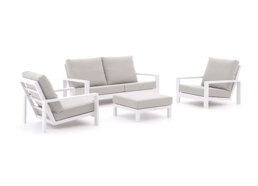 Bellagio Vezzano Sessel-Sofa Lounge-Set 4-teilig