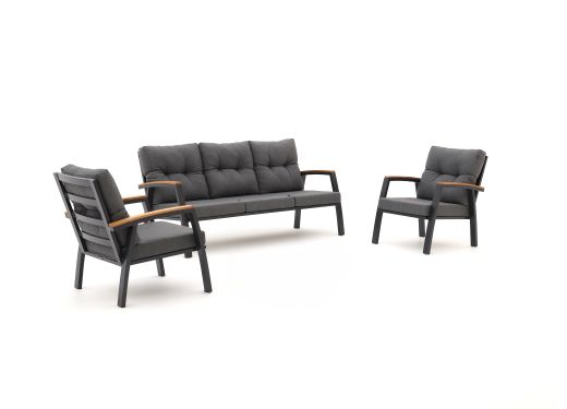 Hartman Stefano Sessel-Sofa Lounge-Set 3-teilig