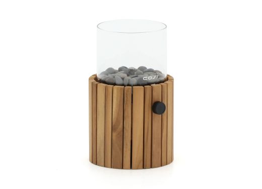 Cosiscoop Timber round Tischkamin (ø 18 cm, h: 30 cm)